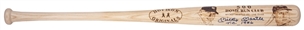 Mickey Mantle Signed & Inscribed 500 Home Run Club Commemorative Hot Iron Baseball Bat With "T.C. 1956" Inscription (JSA)
